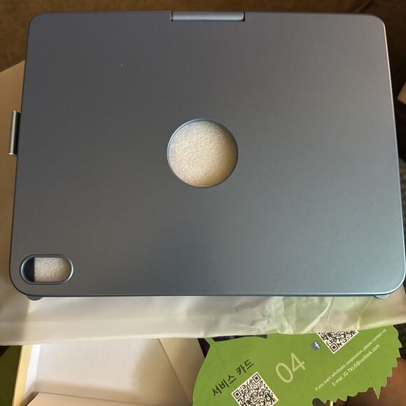 Fuwang Wireless Keyboard Case For iPad Pro 11 Or Air 4 Air 5 Model CM-01 Blue - Picture 3 of 3